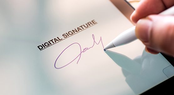 Electronic Signatures Image