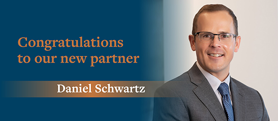 Gislason & Hunter New Partner, Daniel Schwartz